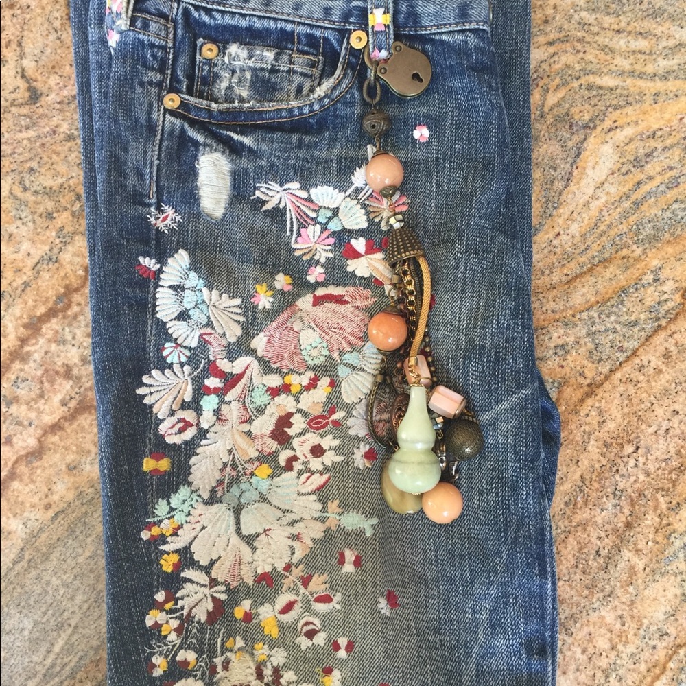 Vintage limited ed Zac Posen 7 jeans